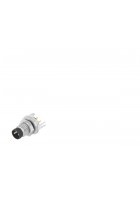 86 6319 1120 00006 M8 male panel mount connector